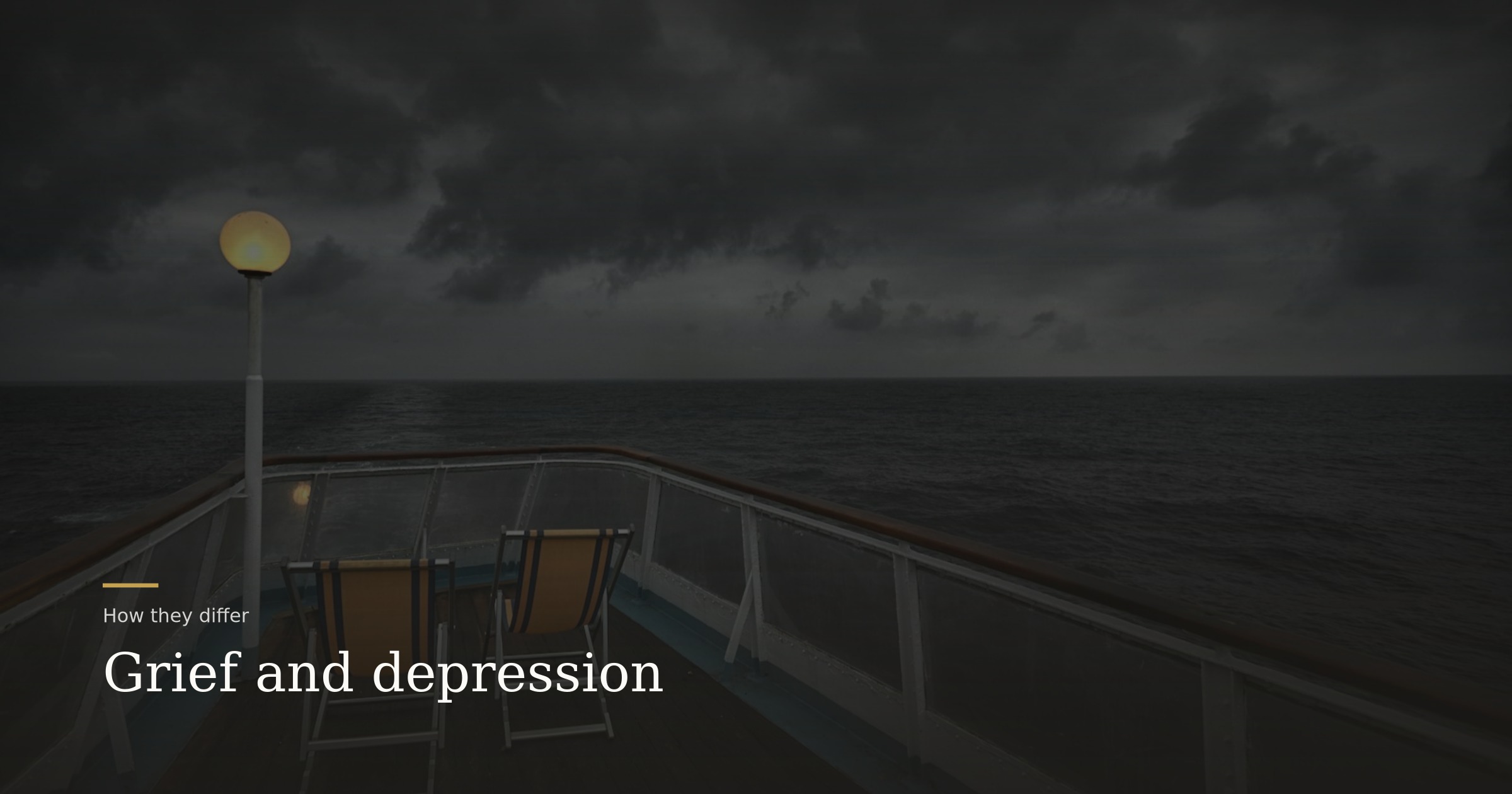 Helyx Health article: Grief and depression